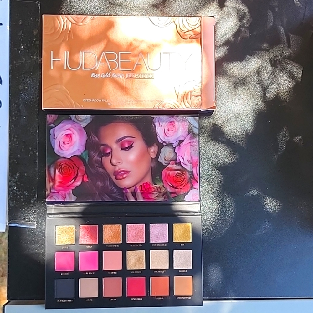 Hudabeauty Rose Gold Palette Remastered
